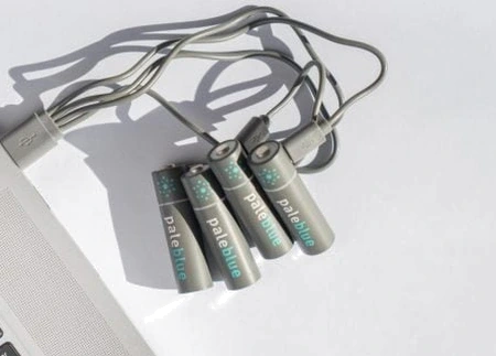 Piles Rechargeables USB AA Paleblue