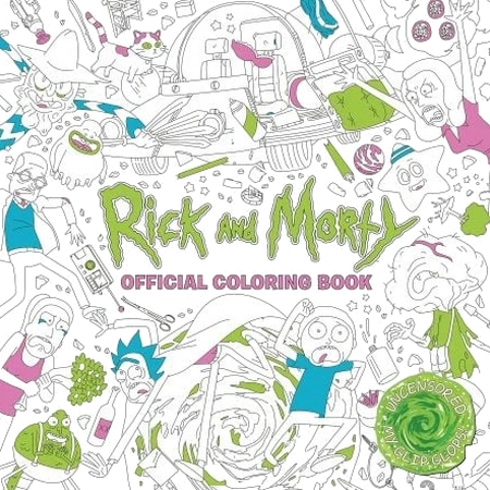 Le Livre de Coloriage Officiel Rick et Morty