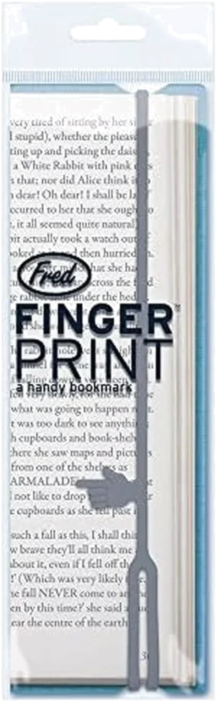 Fred Authentic Fred Fingerprint Bookmark - Random Colour