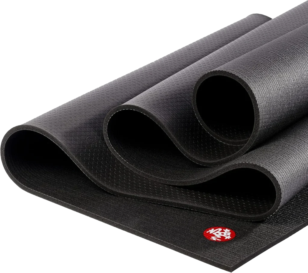 Manduka Pro Tapis de yoga recommandé par les instructeurs, texture adhérente, 6 mm, ultra dense, pour le yoga, le studio à la maison et le Pilates
