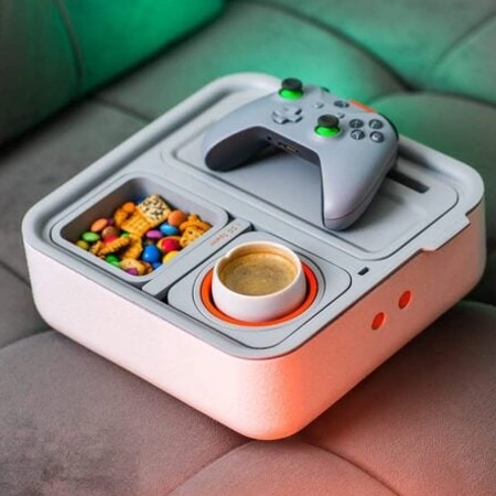 Plateau Console Auto-Équilibré pour Canapé