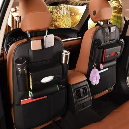 Organiseurs de siège voiture en cuir synthétique