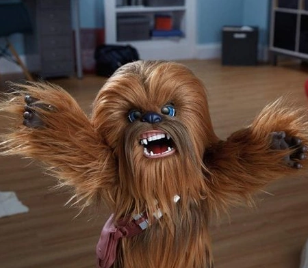 Chewbacca FurReal Co-Pilot Interactif 40 cm