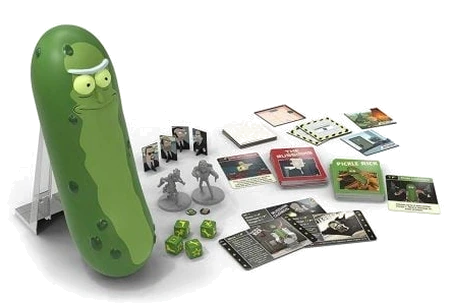 Le Jeu Pickle Rick, l’Évasion en Cornichon