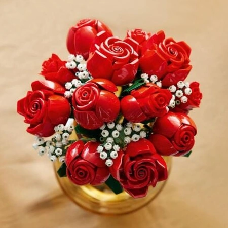 Bouquet de Roses Artificielles en LEGO